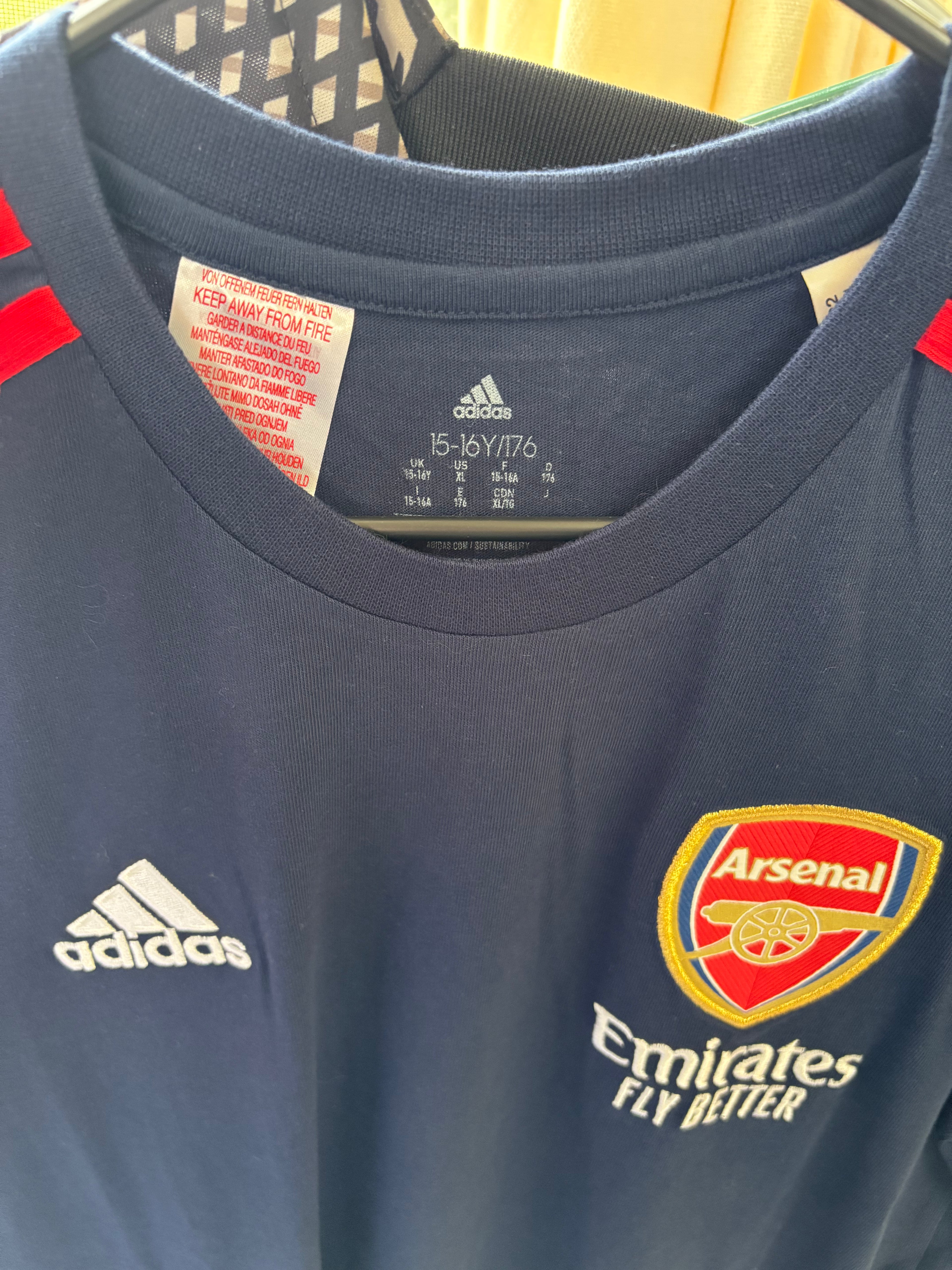 Camiseta de entrenamiento Arsenal (PARA NIÑOS)