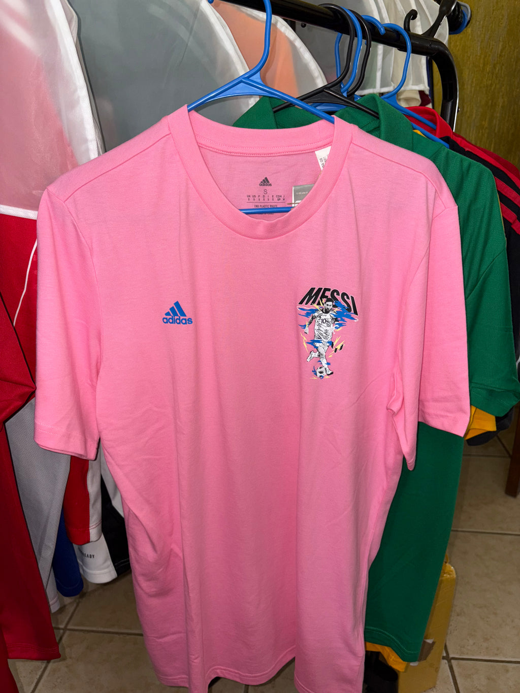 Camiseta de algodón Adidas Messi Icon