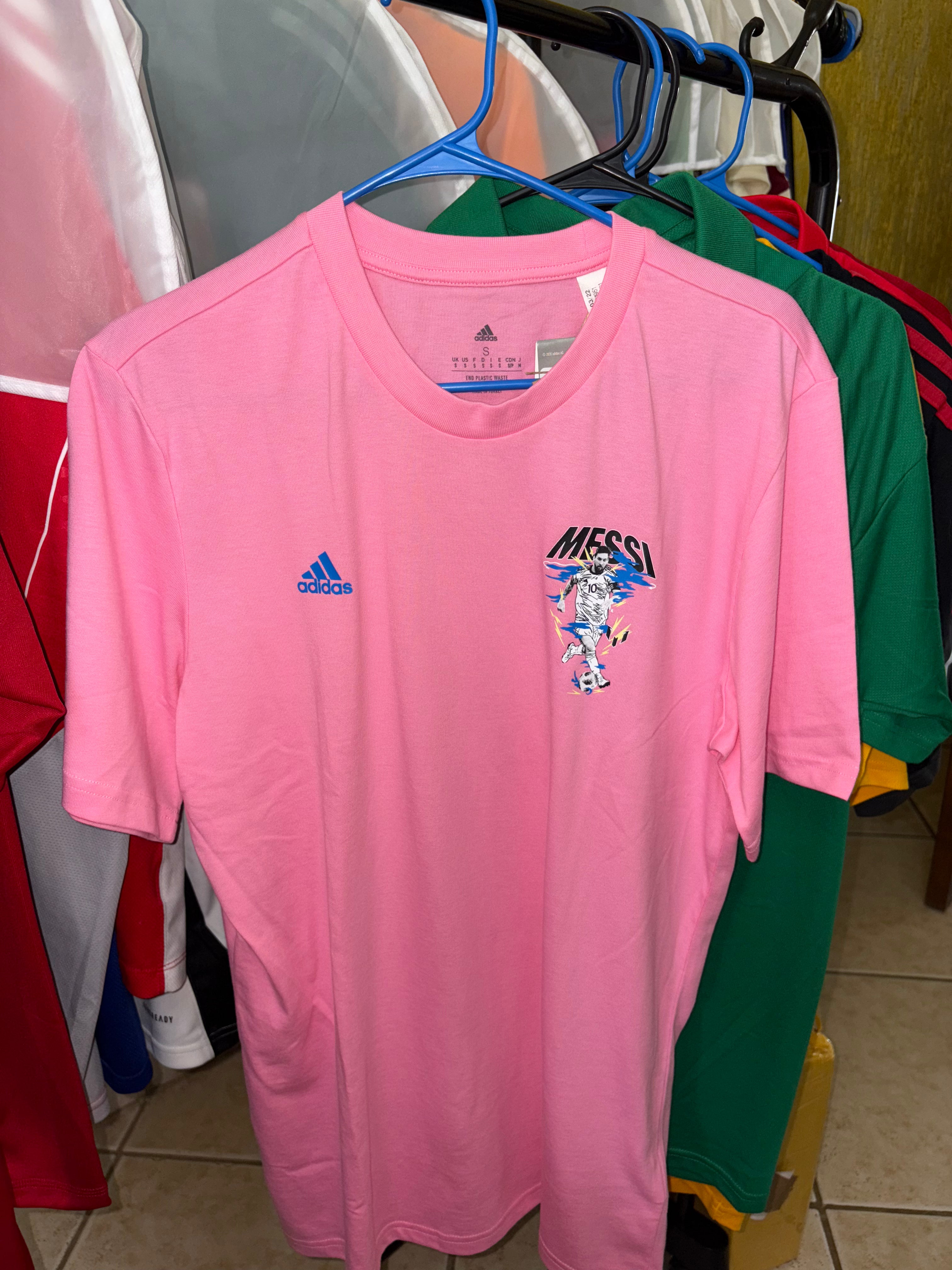 Camiseta de algodón Adidas Messi Icon
