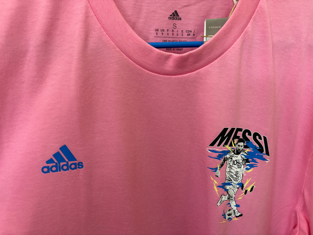 Camiseta de algodón Adidas Messi Icon