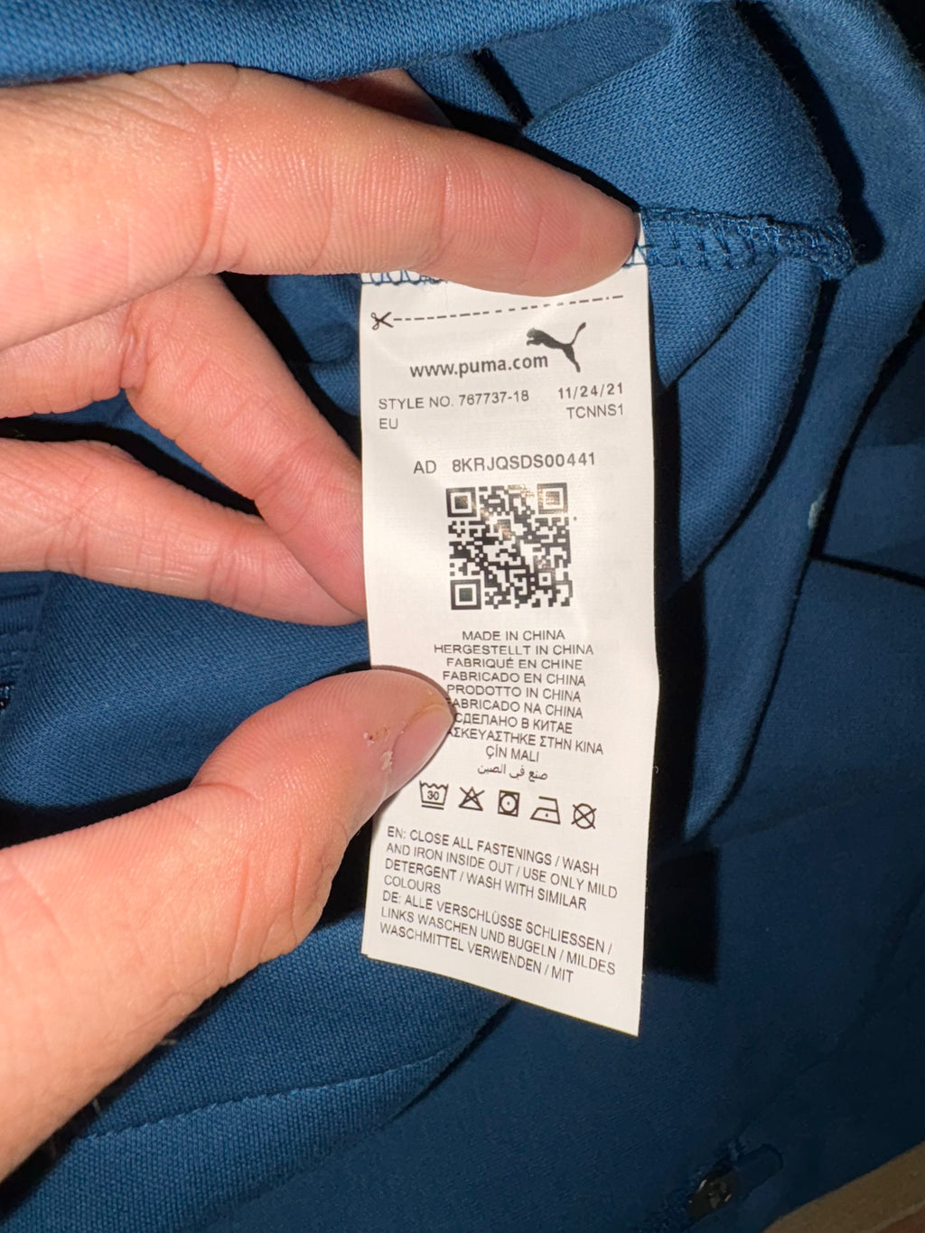 Chamarra con capucha (Hoody) azul Navy Manchester City.