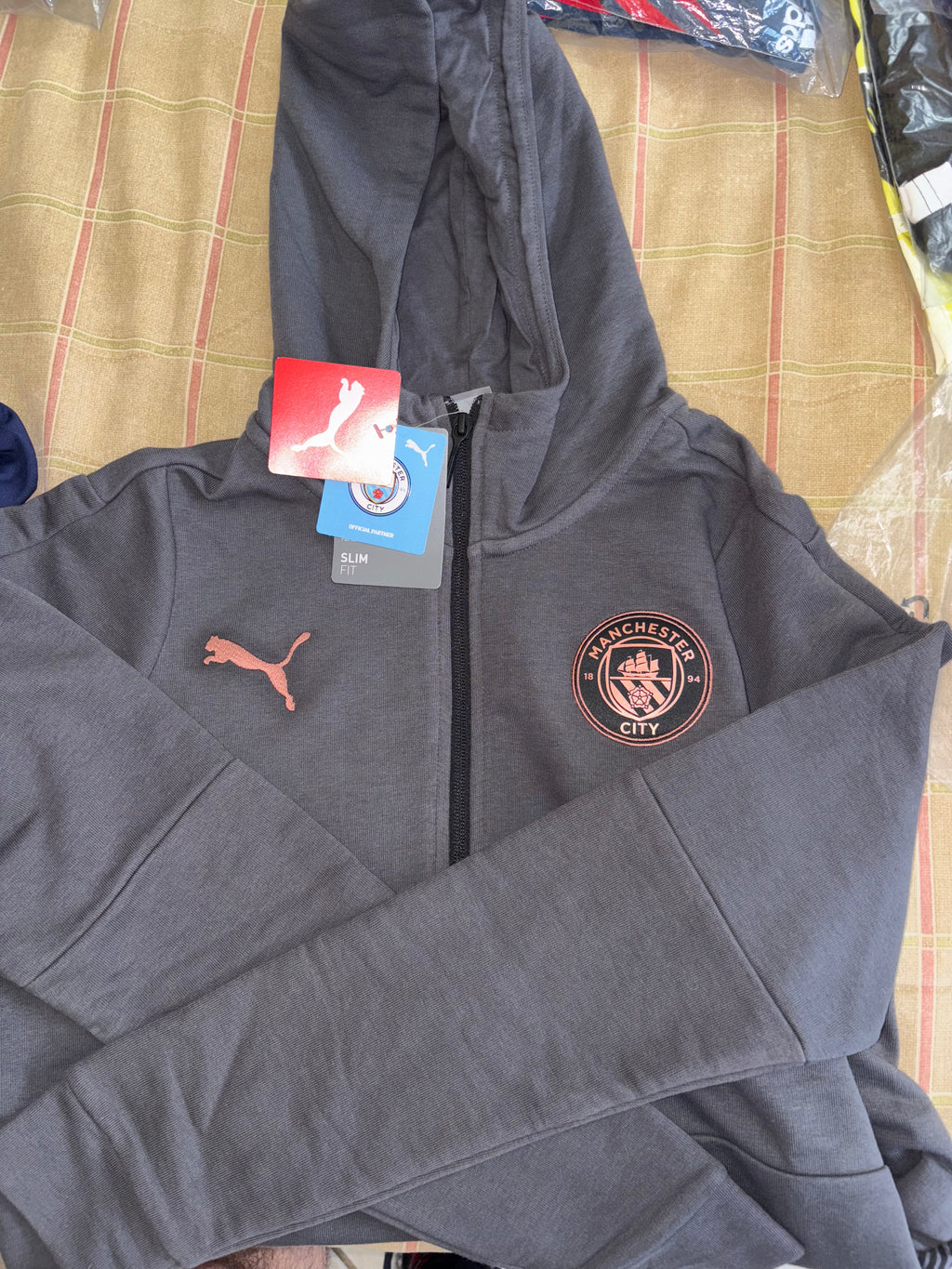 Chamarra con cierre Manchester City