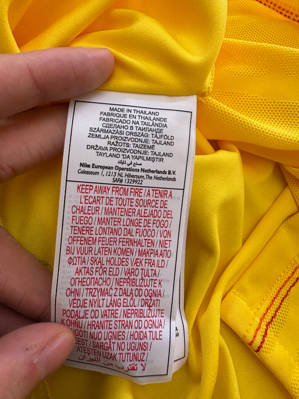 Chaleco (musculosa) Nike Ronaldinho Gaucho (PARA NIÑOS)