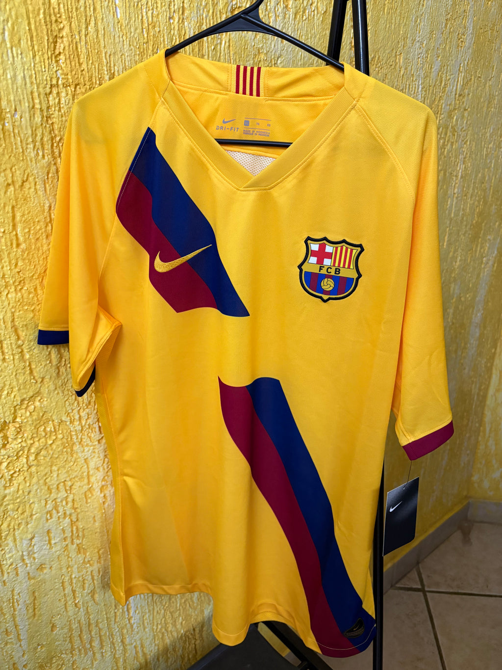 Jersey de utileria visitante Barcelona