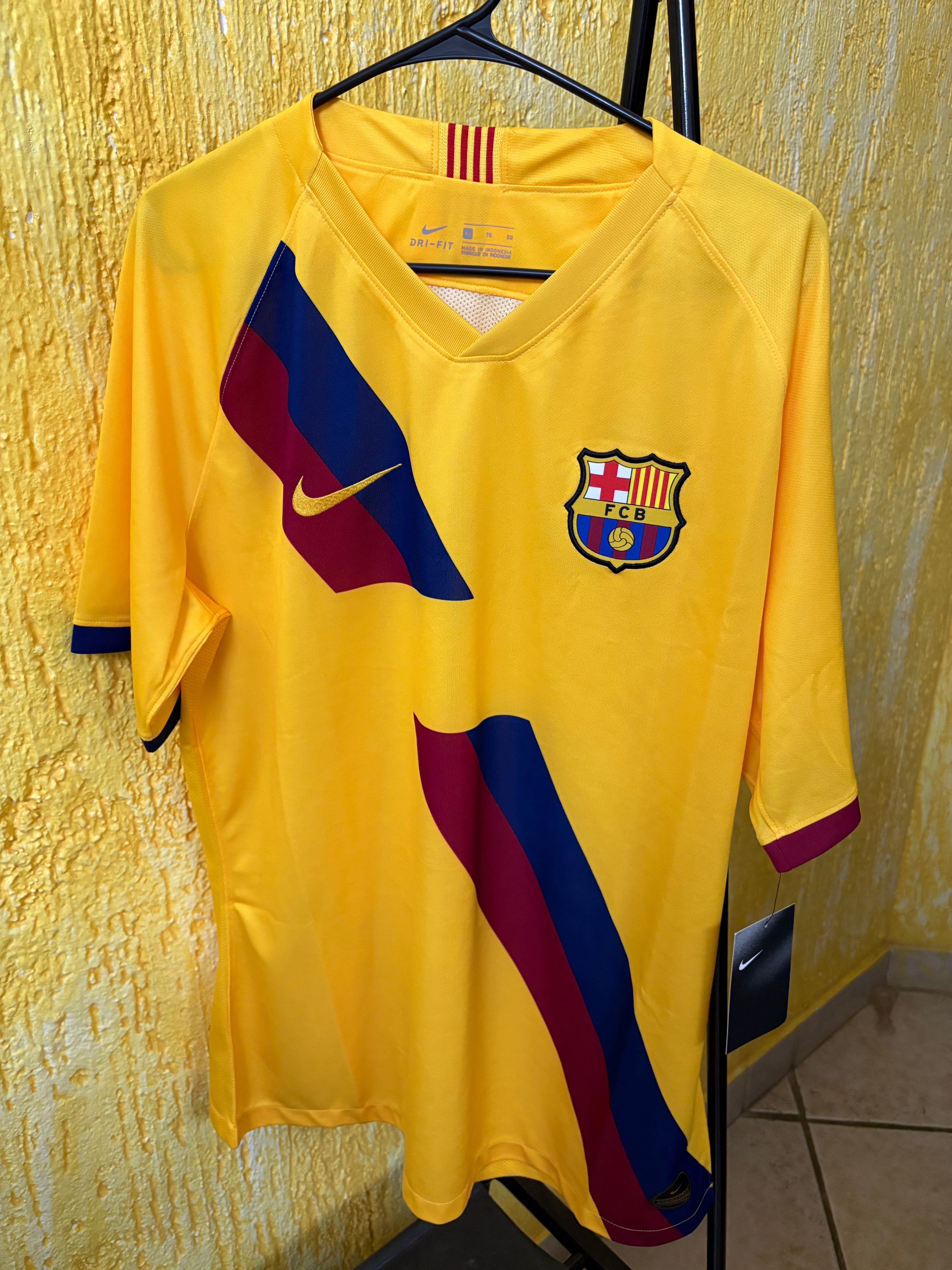 Jersey de utileria visitante Barcelona