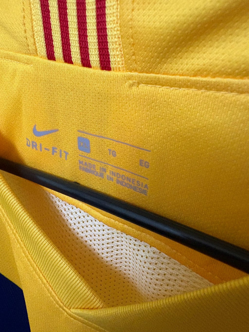 Jersey de utileria visitante Barcelona