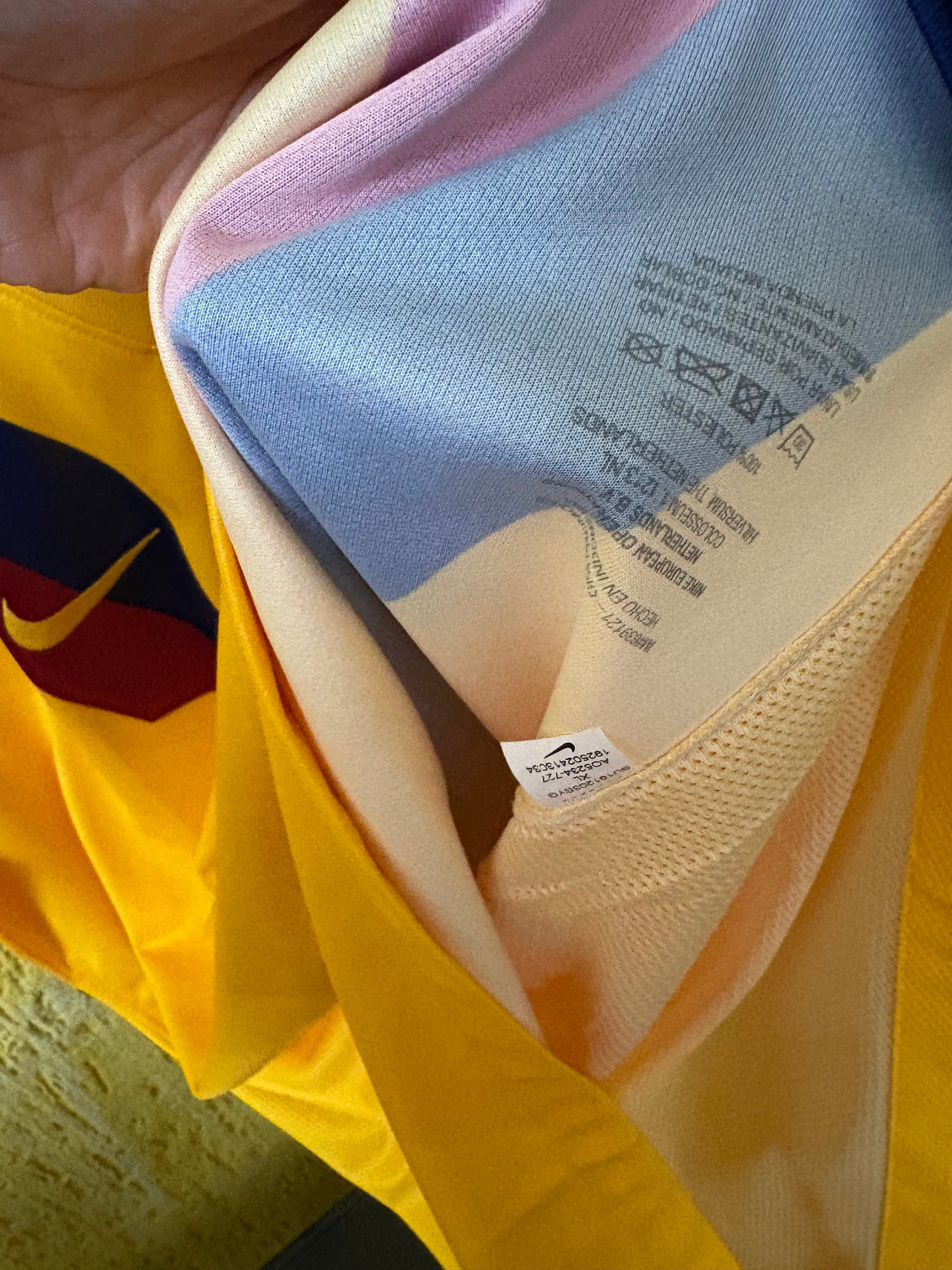 Jersey de utileria visitante Barcelona