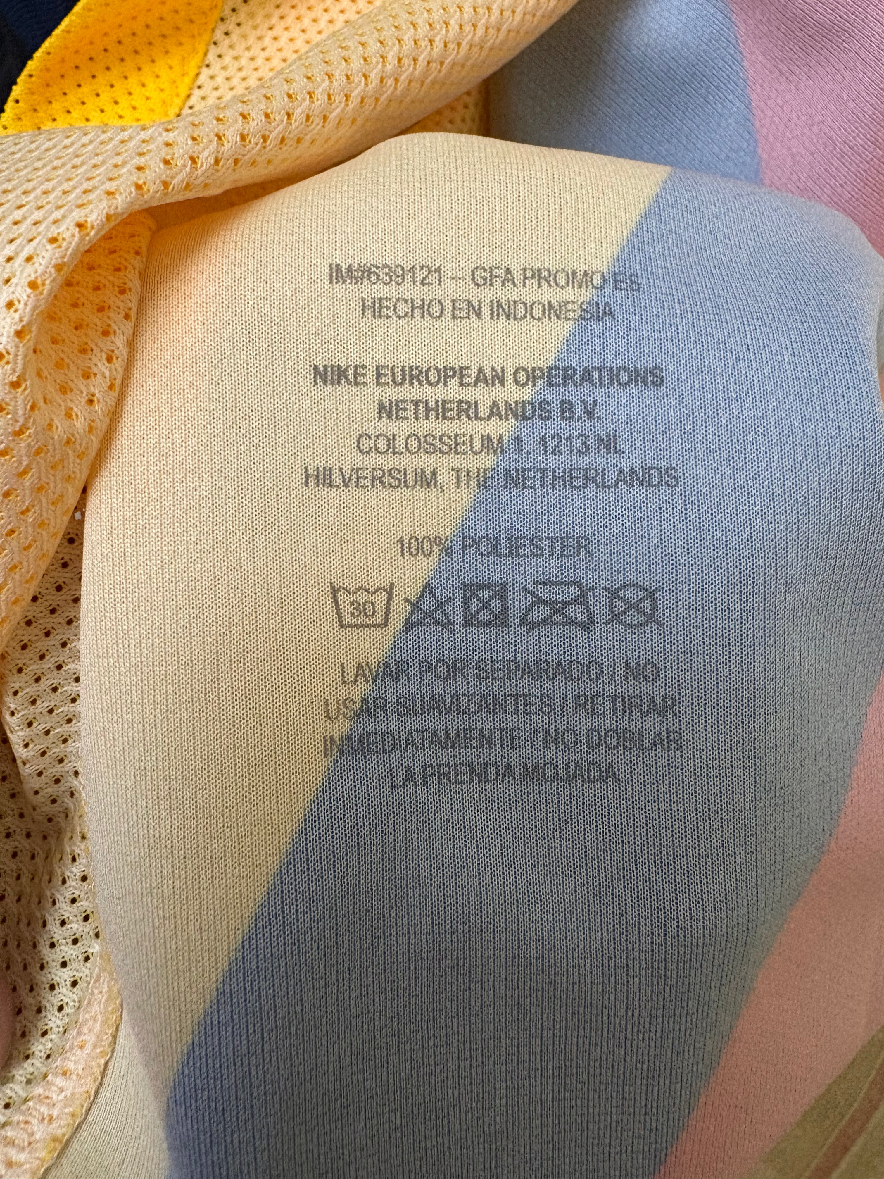 Jersey de utileria visitante Barcelona