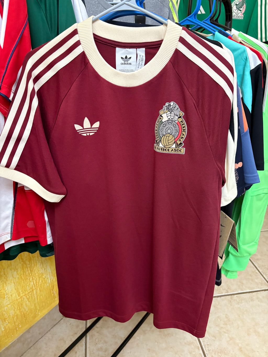 Camiseta de algodón Adidas Adicolor Selección Nacional de México