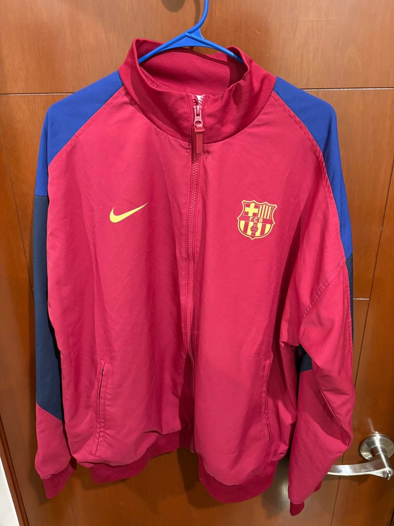Sudadera Anthem con cierre completo FC Barcelona