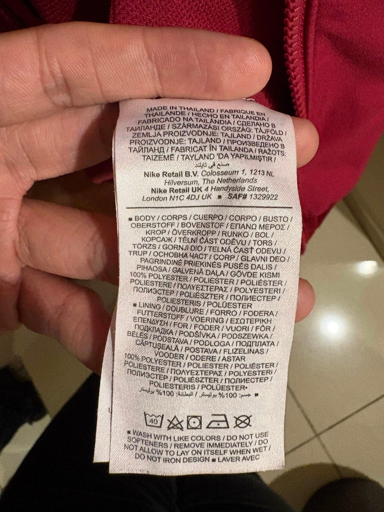 Sudadera Anthem con cierre completo FC Barcelona