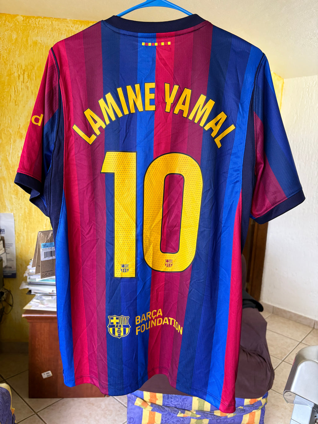 Jersey local FC Barcelona 26/27 LAMINE YAMAL LIGA
