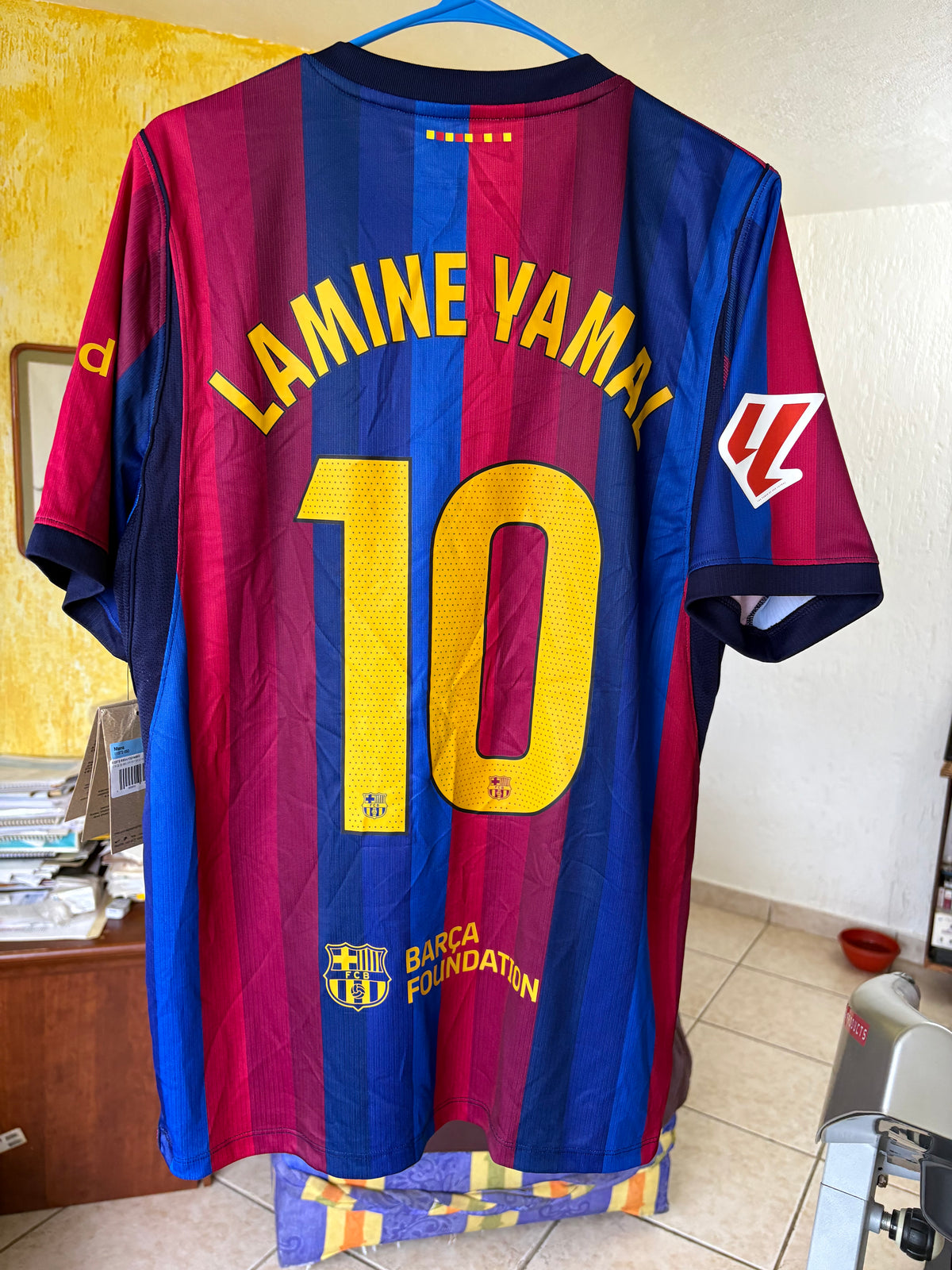 Jersey local FC Barcelona 26/27 LAMINE YAMAL LIGA