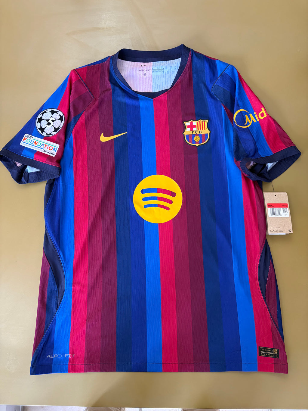 Jersey local FC Barcelona 26/27 LAMINE YAMAL CHAMPIONS LEAGUE