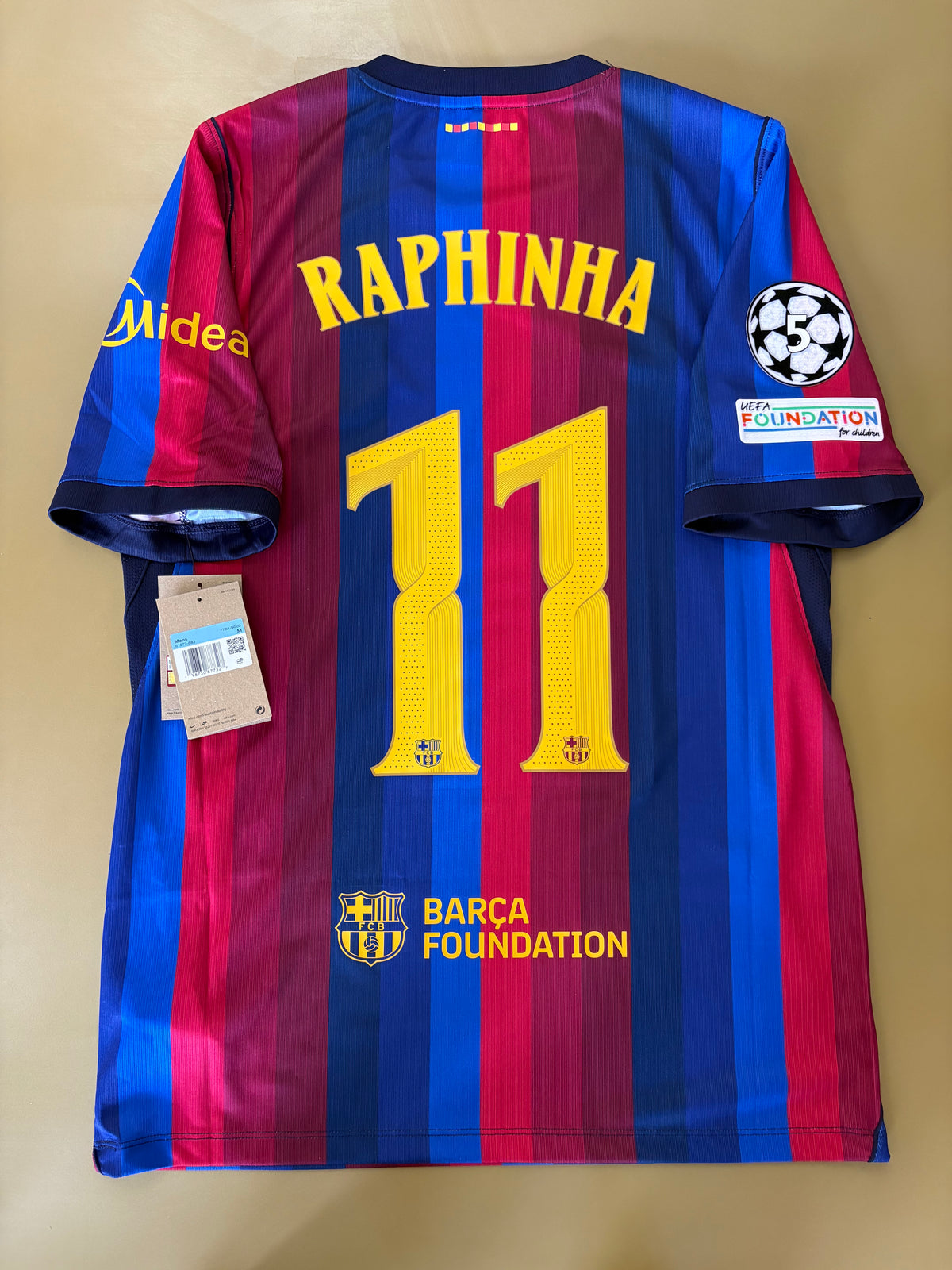 Jersey local FC Barcelona 26/27 RAPHINHA FAN