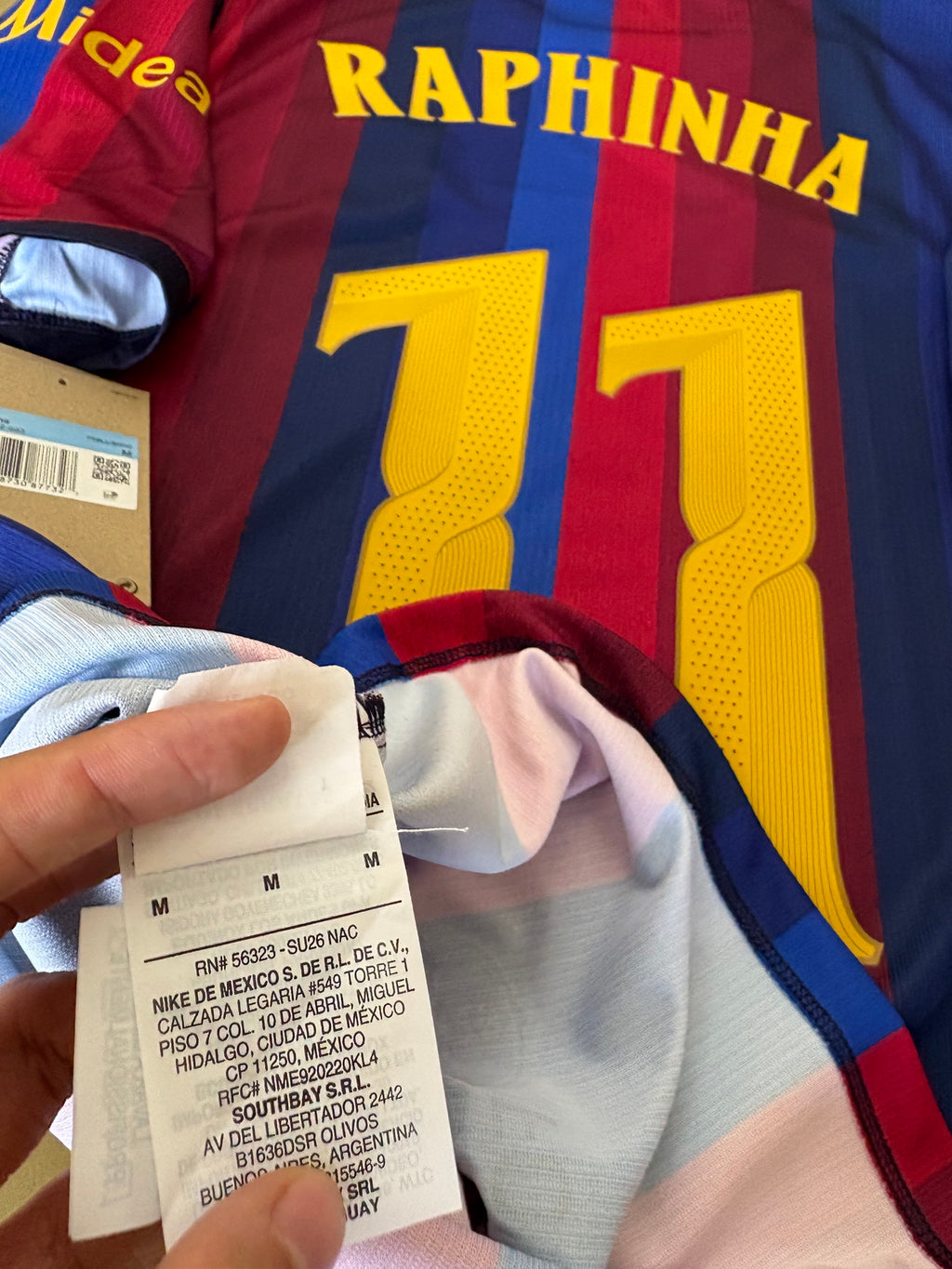 Jersey local FC Barcelona 26/27 RAPHINHA FAN