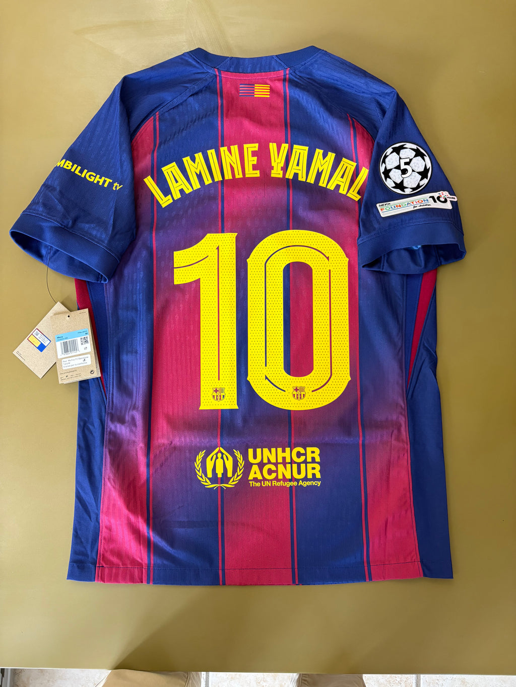 Jersey local FC Barcelona 25/26 LAMINE YAMAL