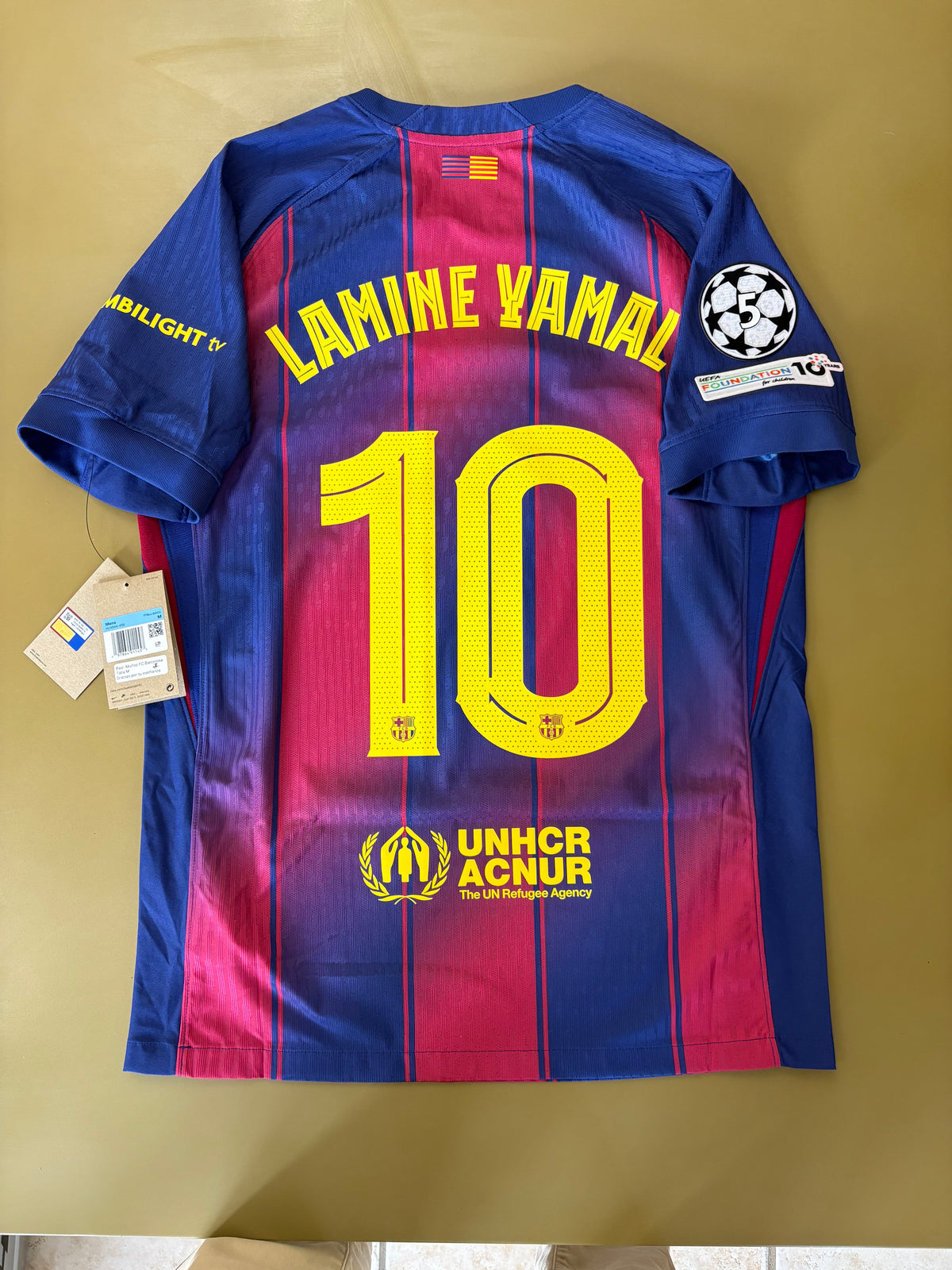 Jersey local FC Barcelona 25/26 LAMINE YAMAL