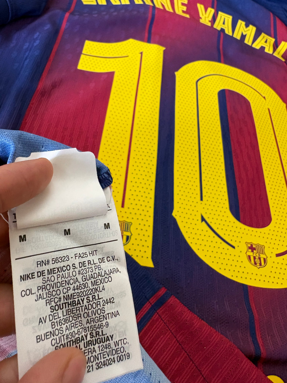 Jersey local FC Barcelona 25/26 LAMINE YAMAL