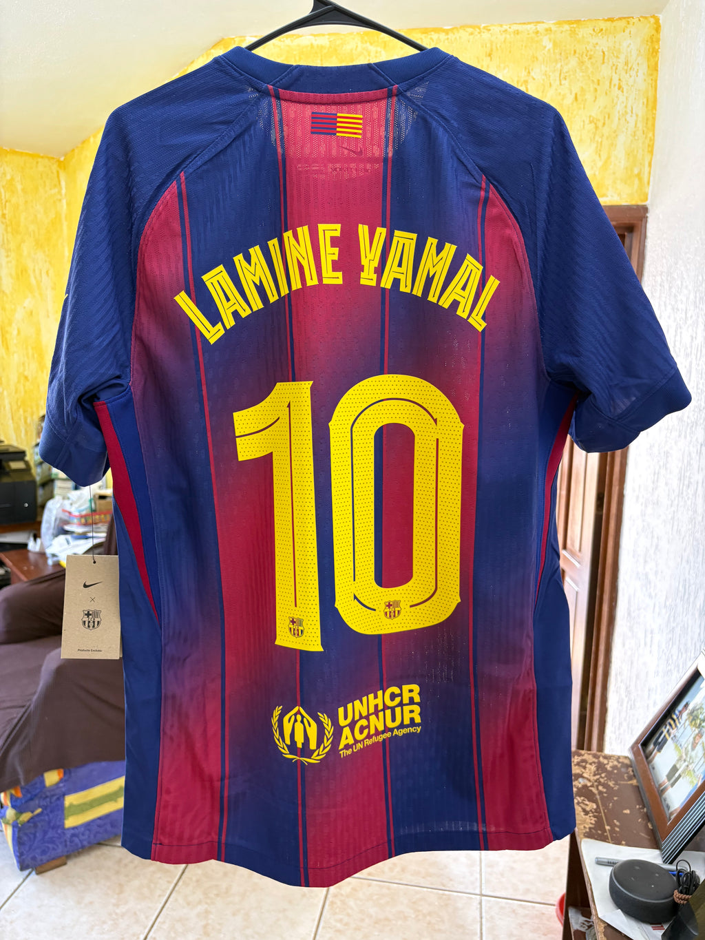 Jersey local FC Barcelona 25/26 LAMINE YAMAL