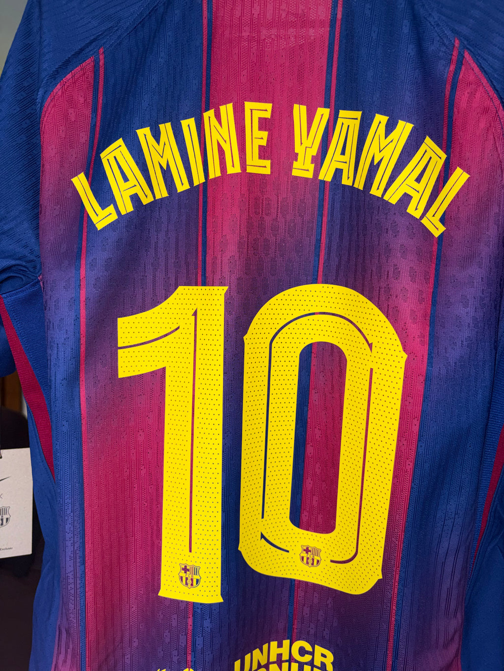 Jersey local FC Barcelona 25/26 LAMINE YAMAL