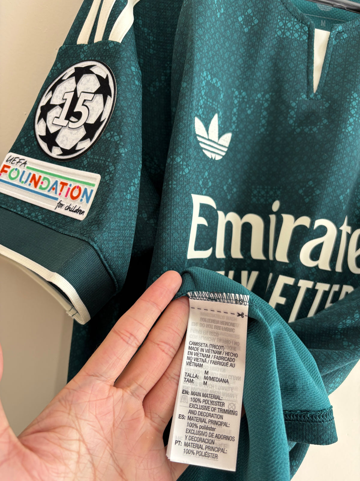 Jersey visitante Real Madrid 2025/26 CHAMPIONS LEAGUE