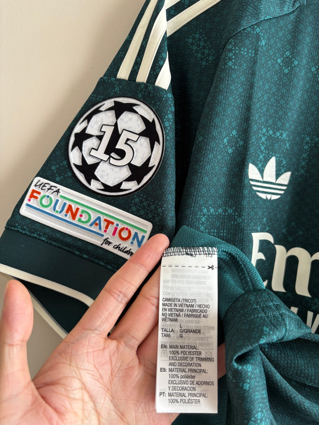 Jersey visitante Real Madrid 2025/26 CHAMPIONS LEAGUE