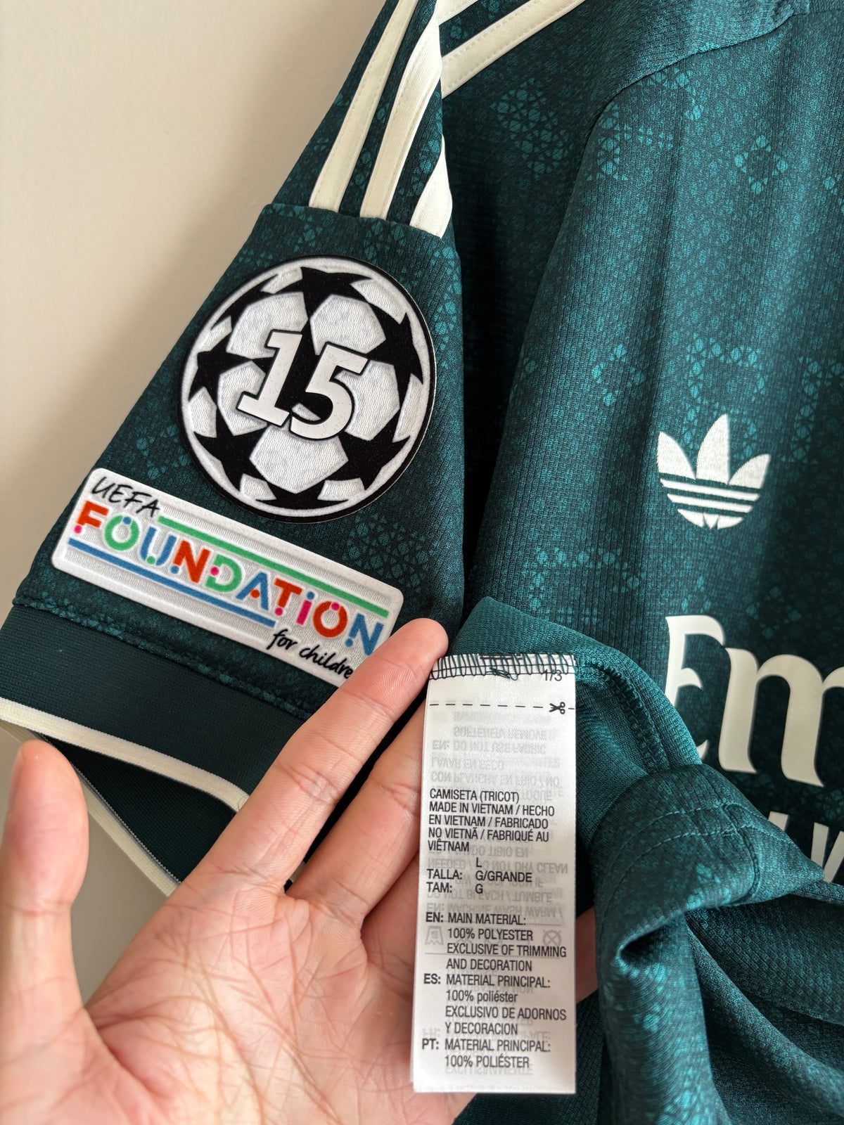 Jersey visitante Real Madrid 2025/26 CHAMPIONS LEAGUE