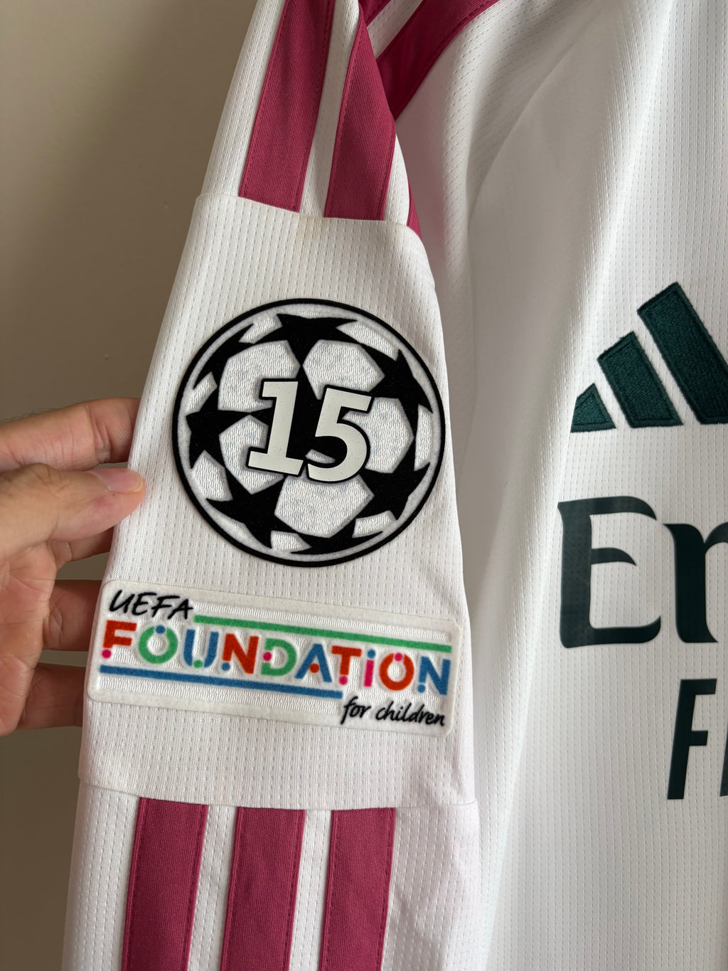 Jersey local Real Madrid 26/27 MANGA LARGA CHAMPIONS LEAGUE