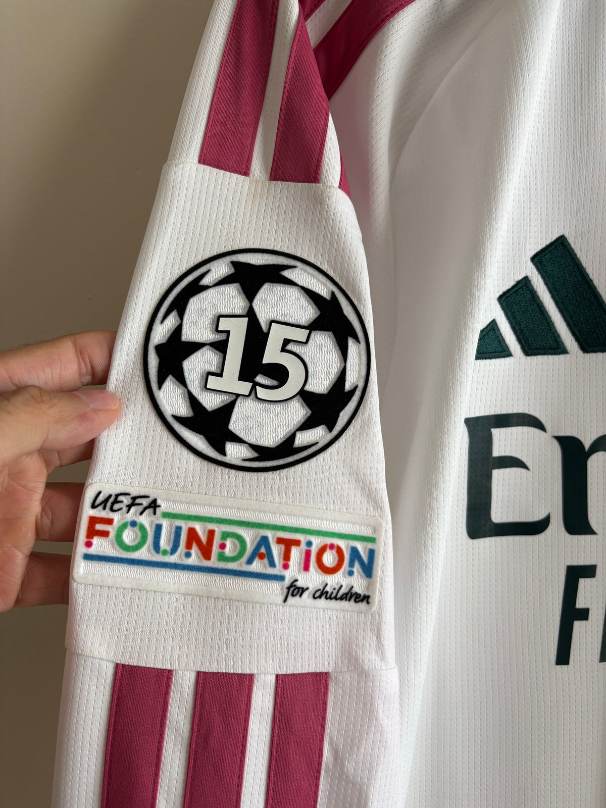Jersey local Real Madrid 26/27 MANGA LARGA CHAMPIONS LEAGUE