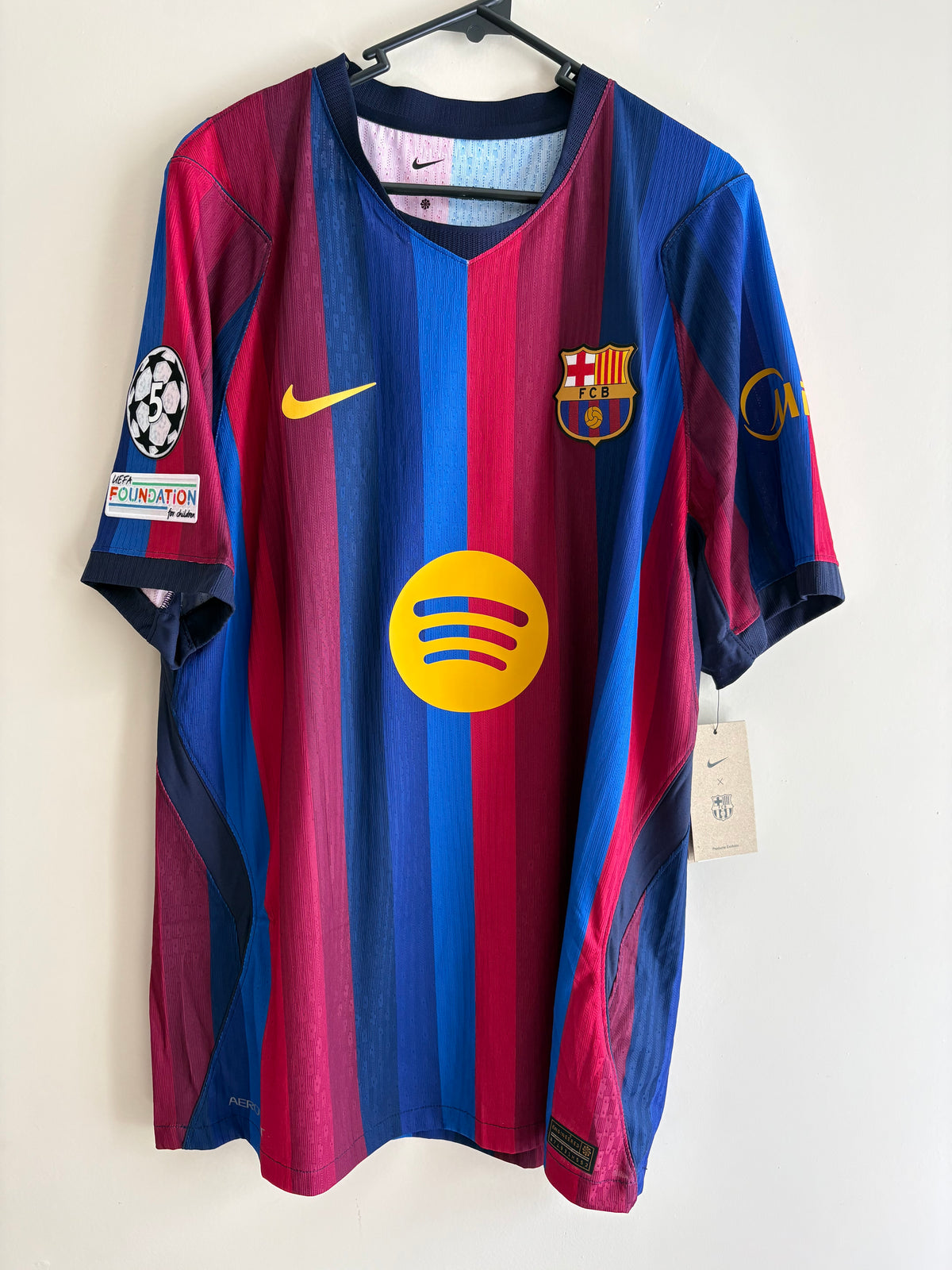 Jersey local FC Barcelona 26/27 LAMINE YAMAL CHAMPIONS LEAGUE