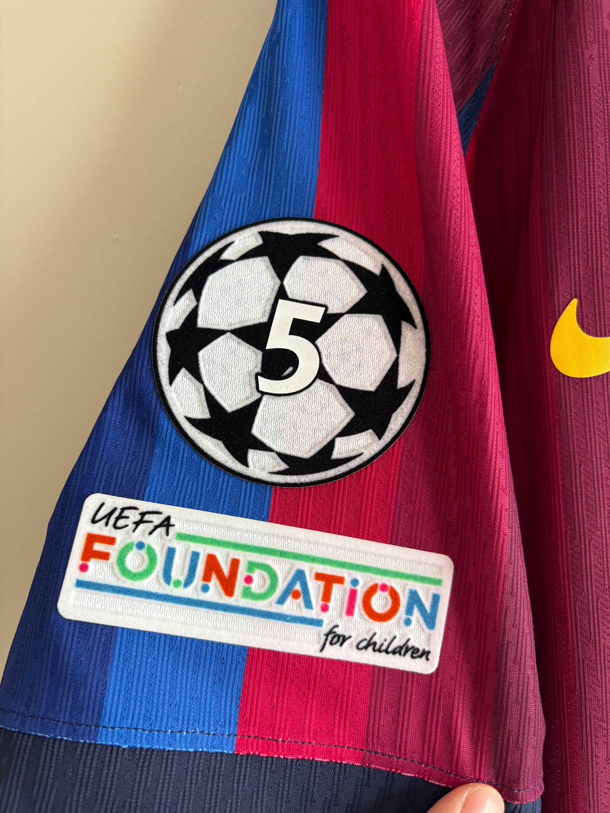 Jersey local FC Barcelona 26/27 LAMINE YAMAL CHAMPIONS LEAGUE