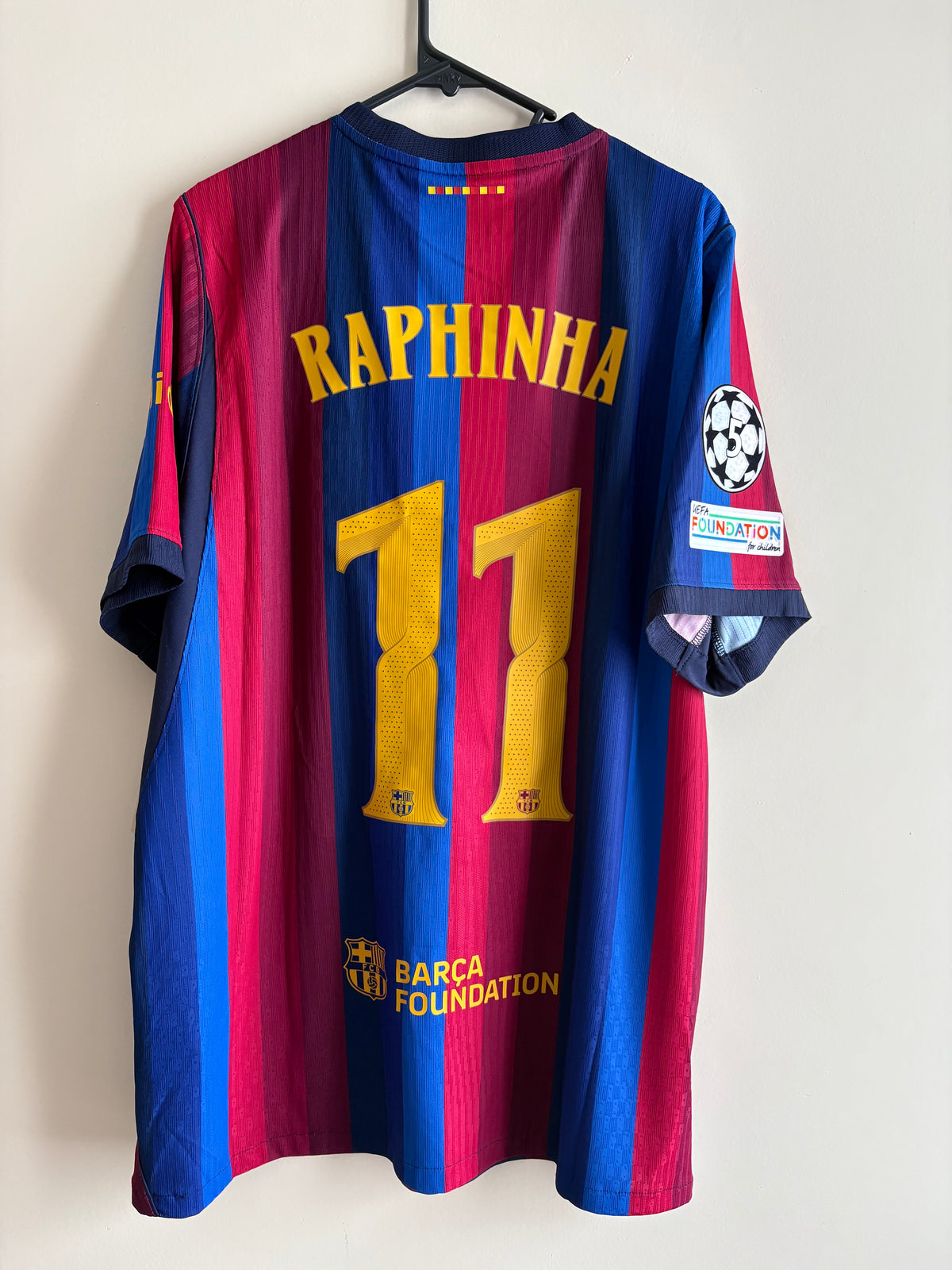 Jersey local FC Barcelona 26/27 RAPHINHA CHAMPIONS LEAGUE