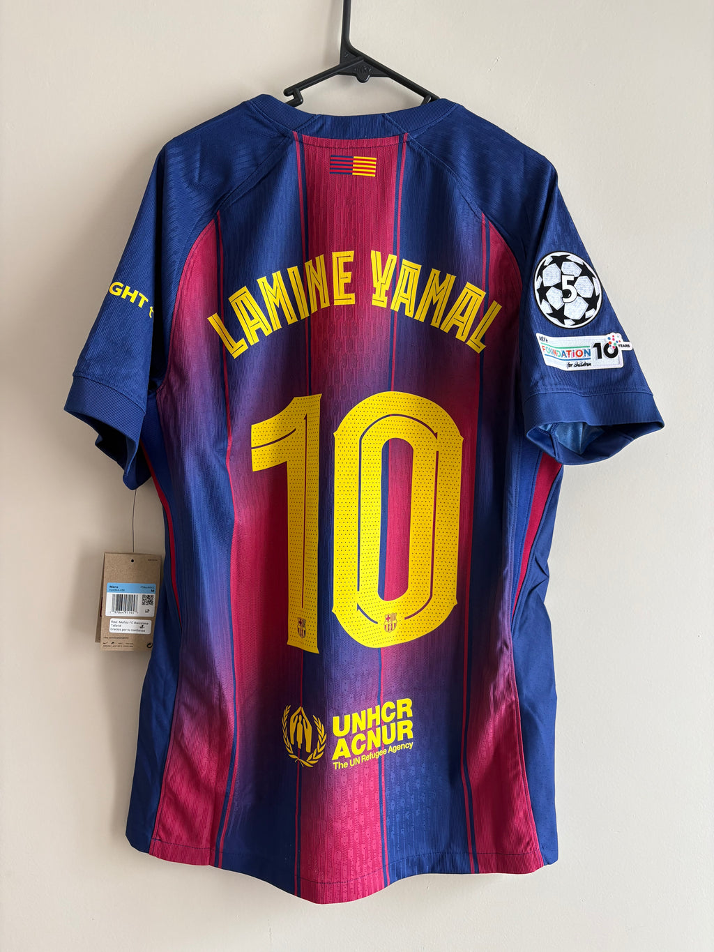 Jersey local FC Barcelona 25/26 LAMINE YAMAL