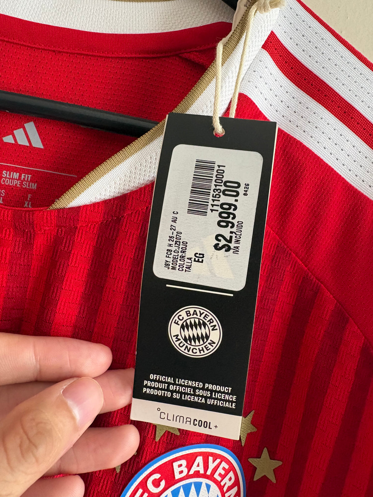 Jersey local FC Bayern Munich 26/27