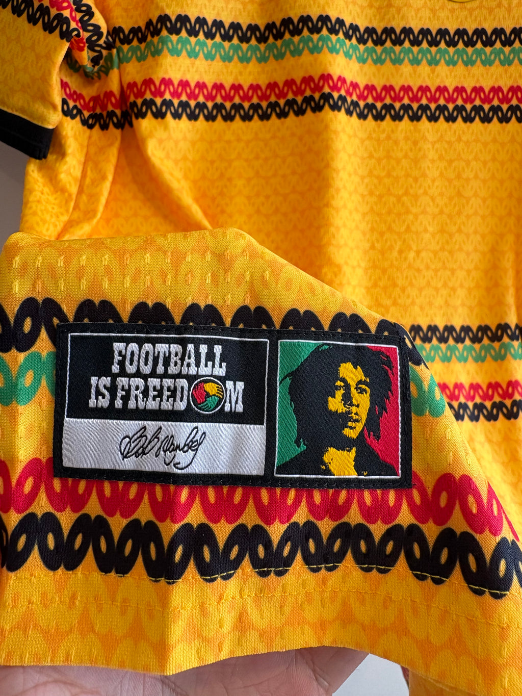 Jersey local Selección Nacional de Jamaica 2026 x Bob Marley