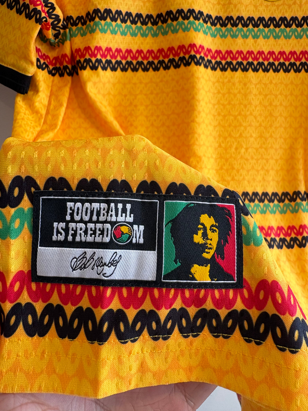 Jersey local Selección Nacional de Jamaica 2026 x Bob Marley
