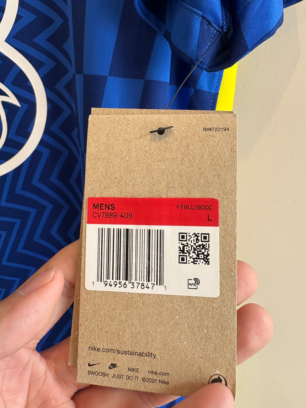 Jersey local Chelsea 2021/22 AZPILICUETA