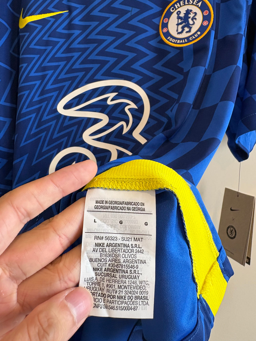 Jersey local Chelsea 2021/22 AZPILICUETA