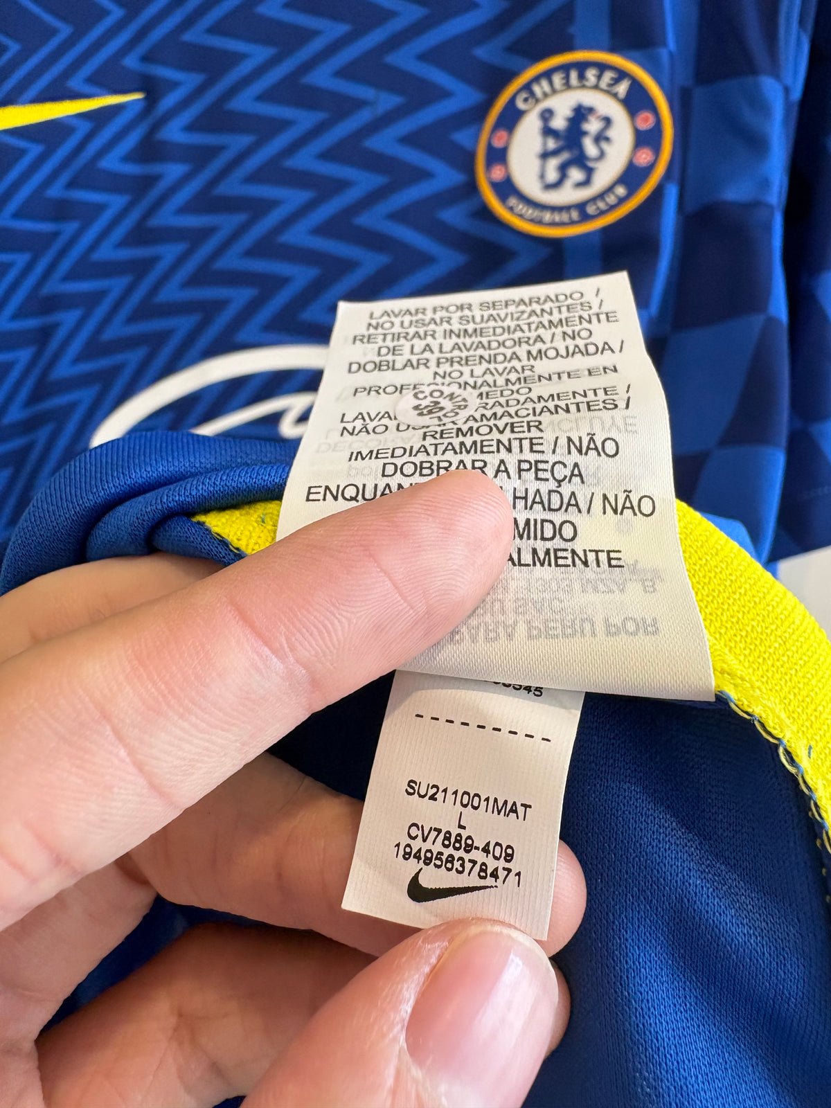 Jersey local Chelsea 2021/22 AZPILICUETA
