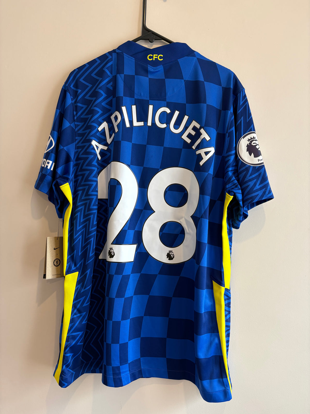Jersey local Chelsea 2021/22 AZPILICUETA