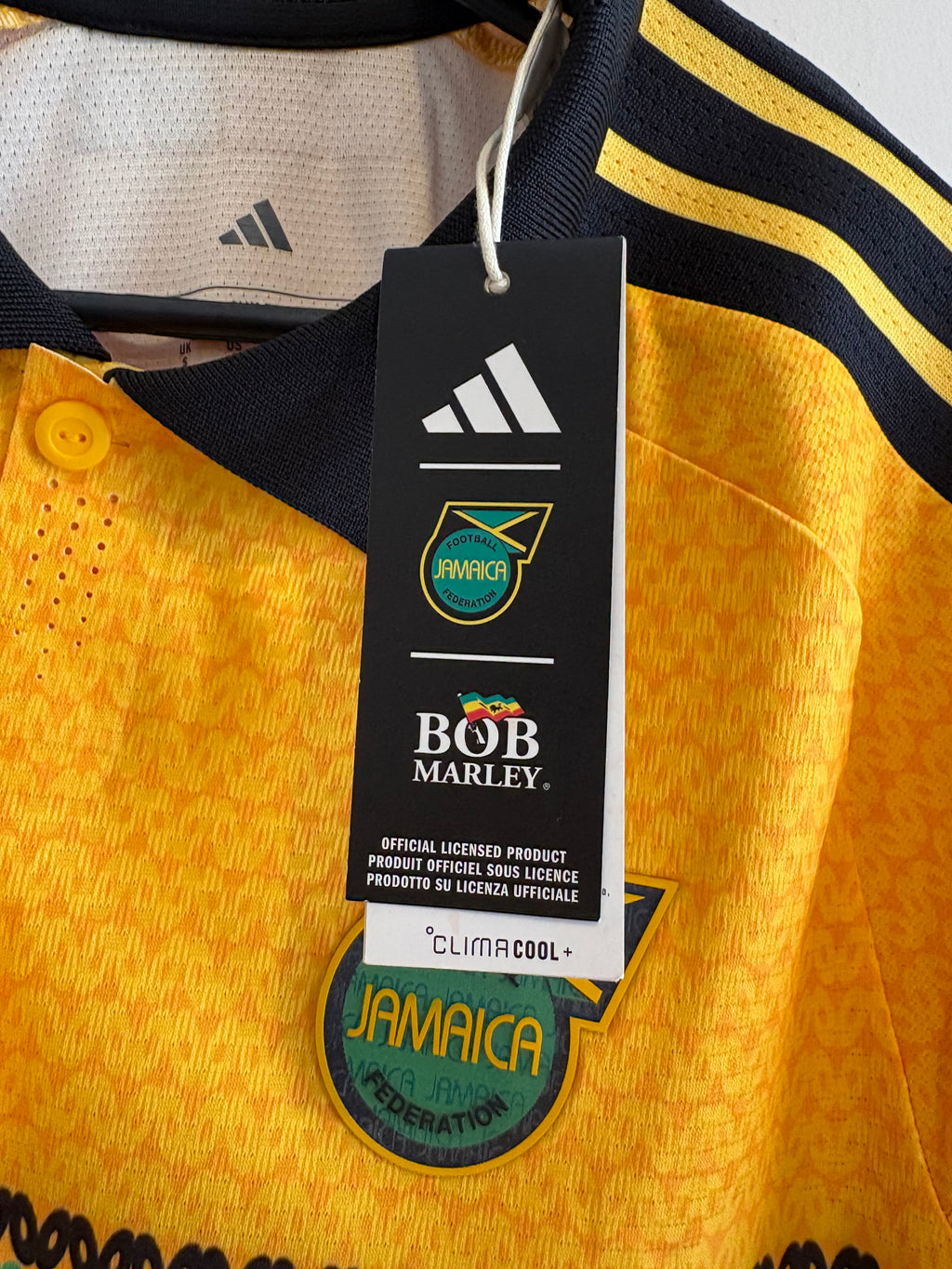 Jersey local Selección Nacional de Jamaica 2026 x Bob Marley