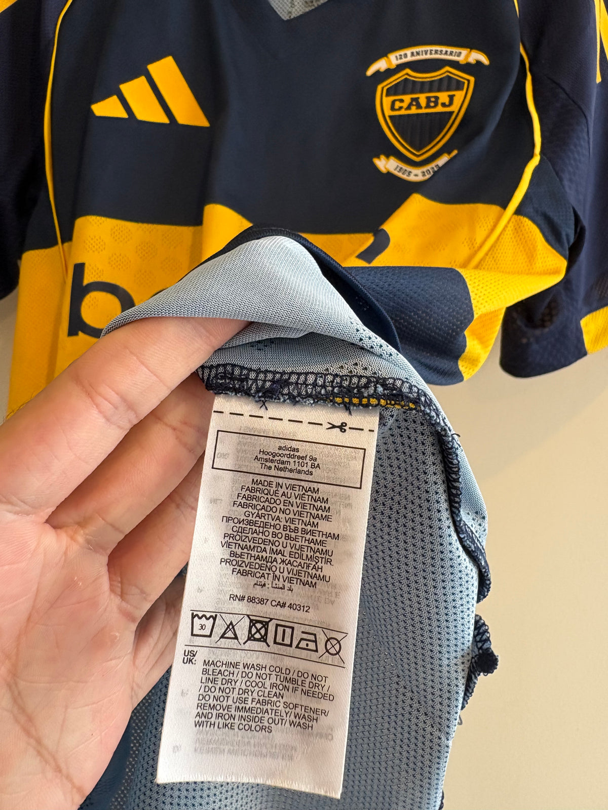 Jersey local Boca Juniors 25/26