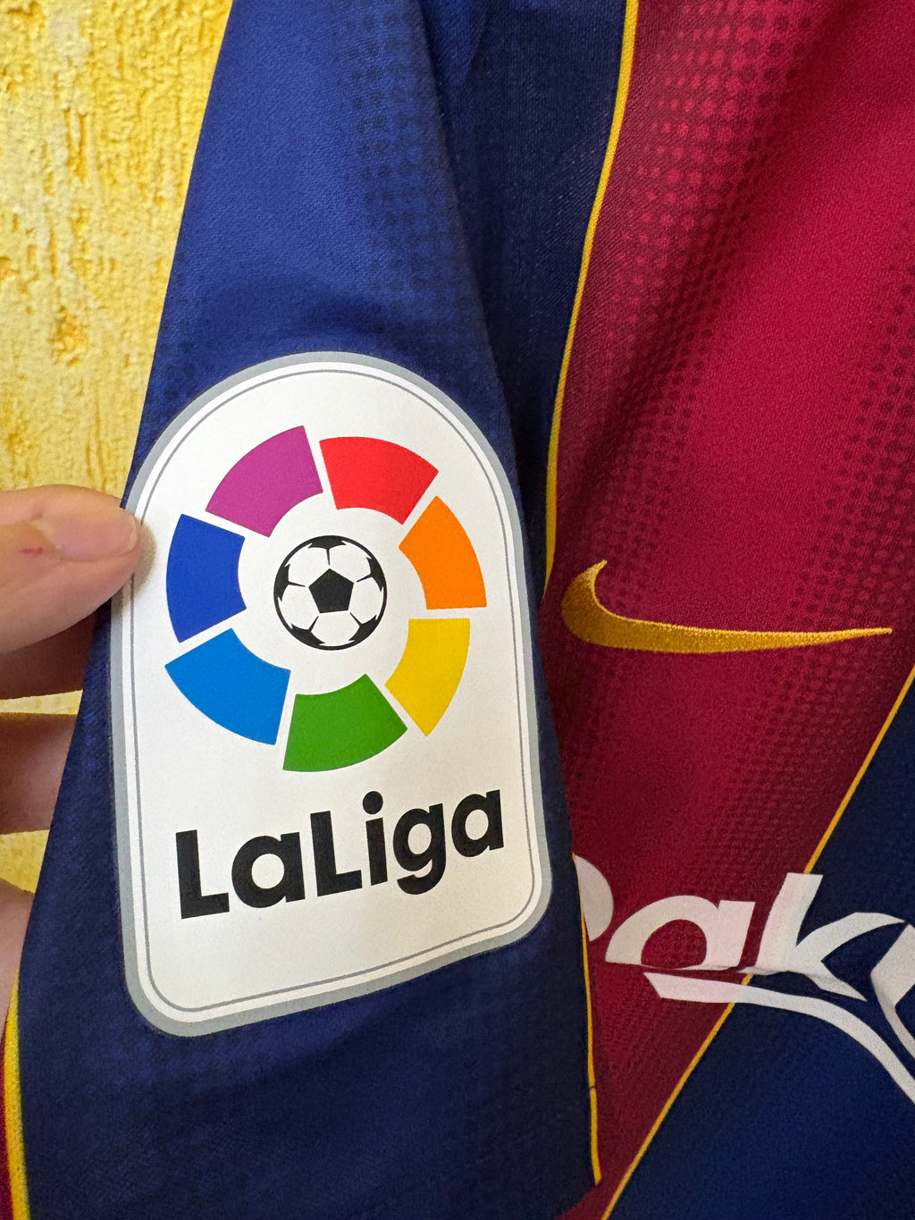 Jersey local FC Barcelona 20/21  Utileria (MESSI)