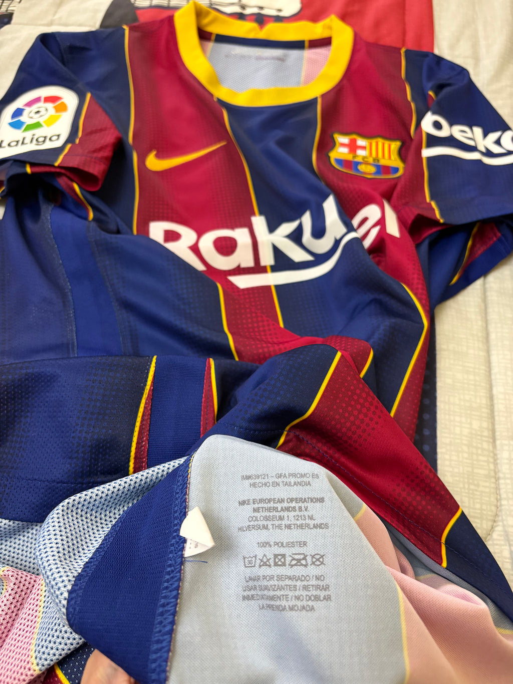 Jersey local FC Barcelona 20/21  Utileria (MESSI)