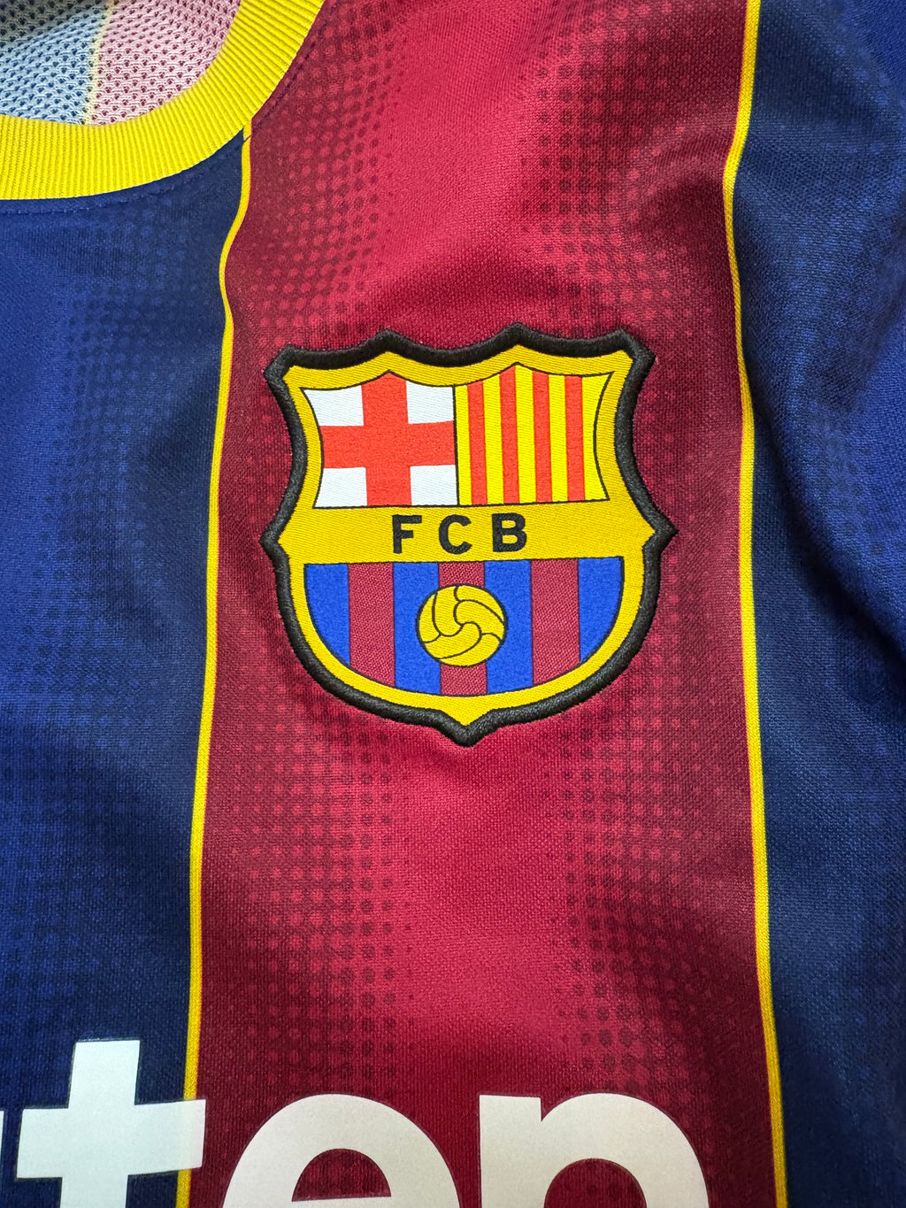 Jersey local FC Barcelona 20/21  Utileria (MESSI)