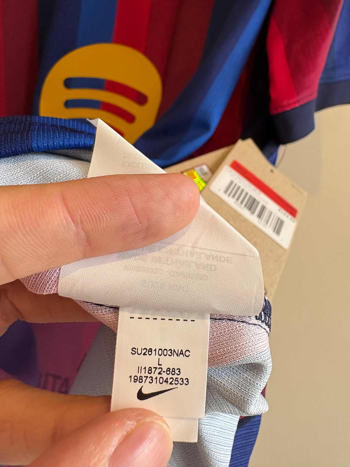 Jersey local FC Barcelona 26/27 LAMINE YAMAL LIGA