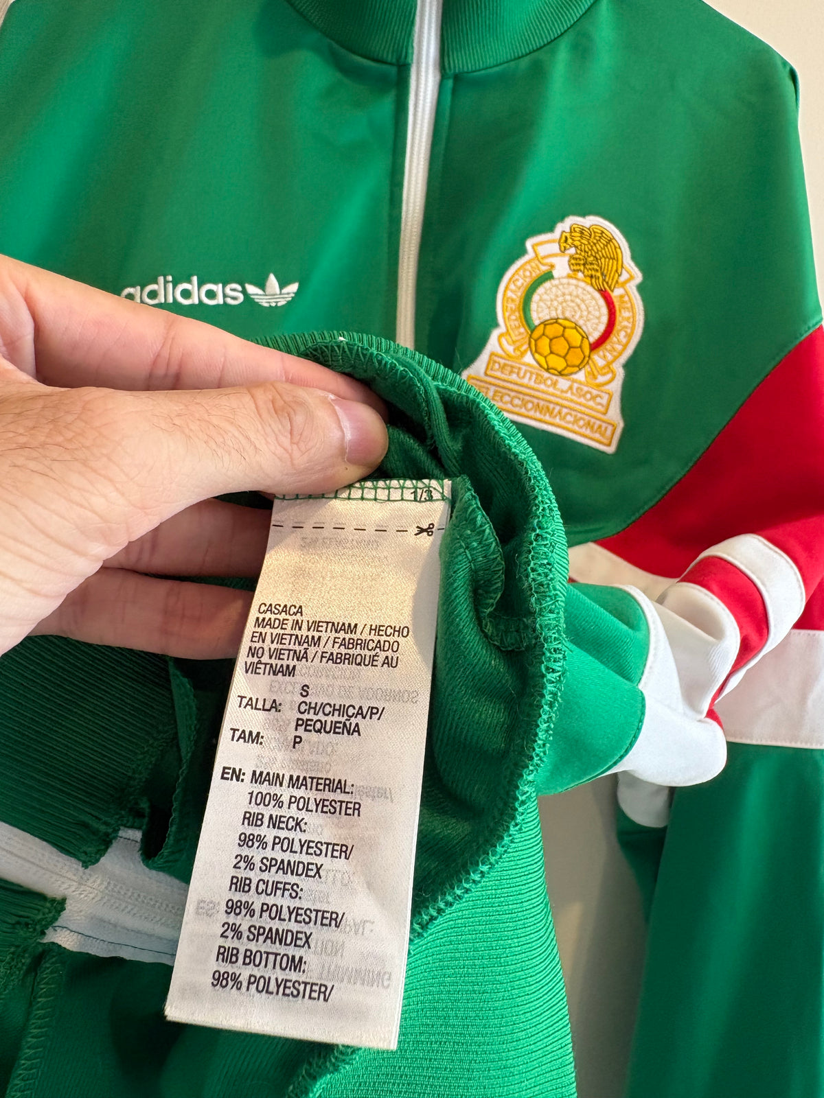Chamarra Selección Nacional de México 1986