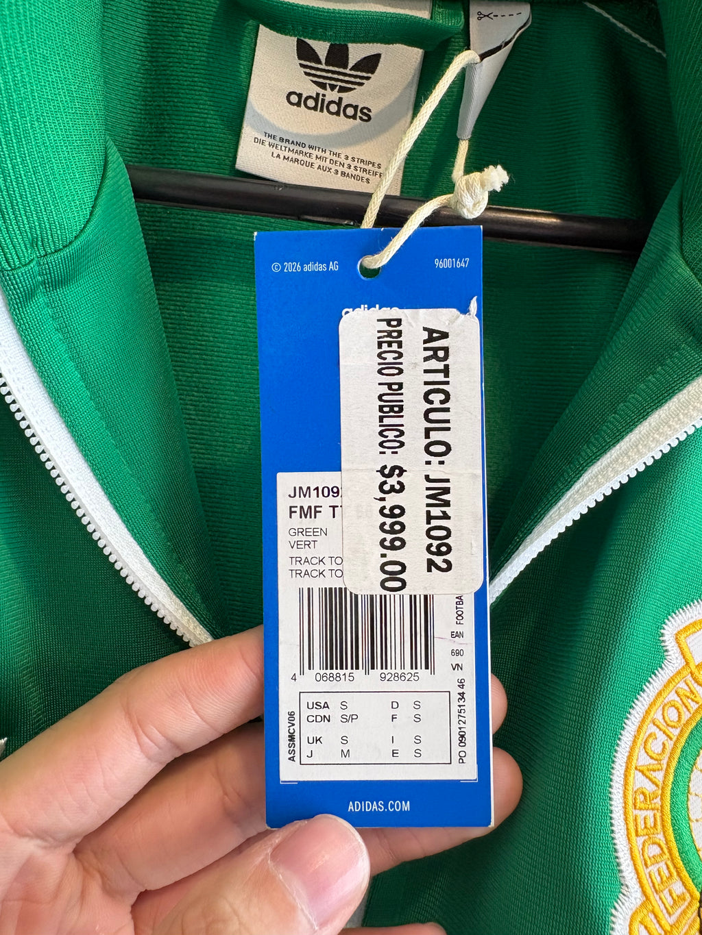 Chamarra Selección Nacional de México 1986
