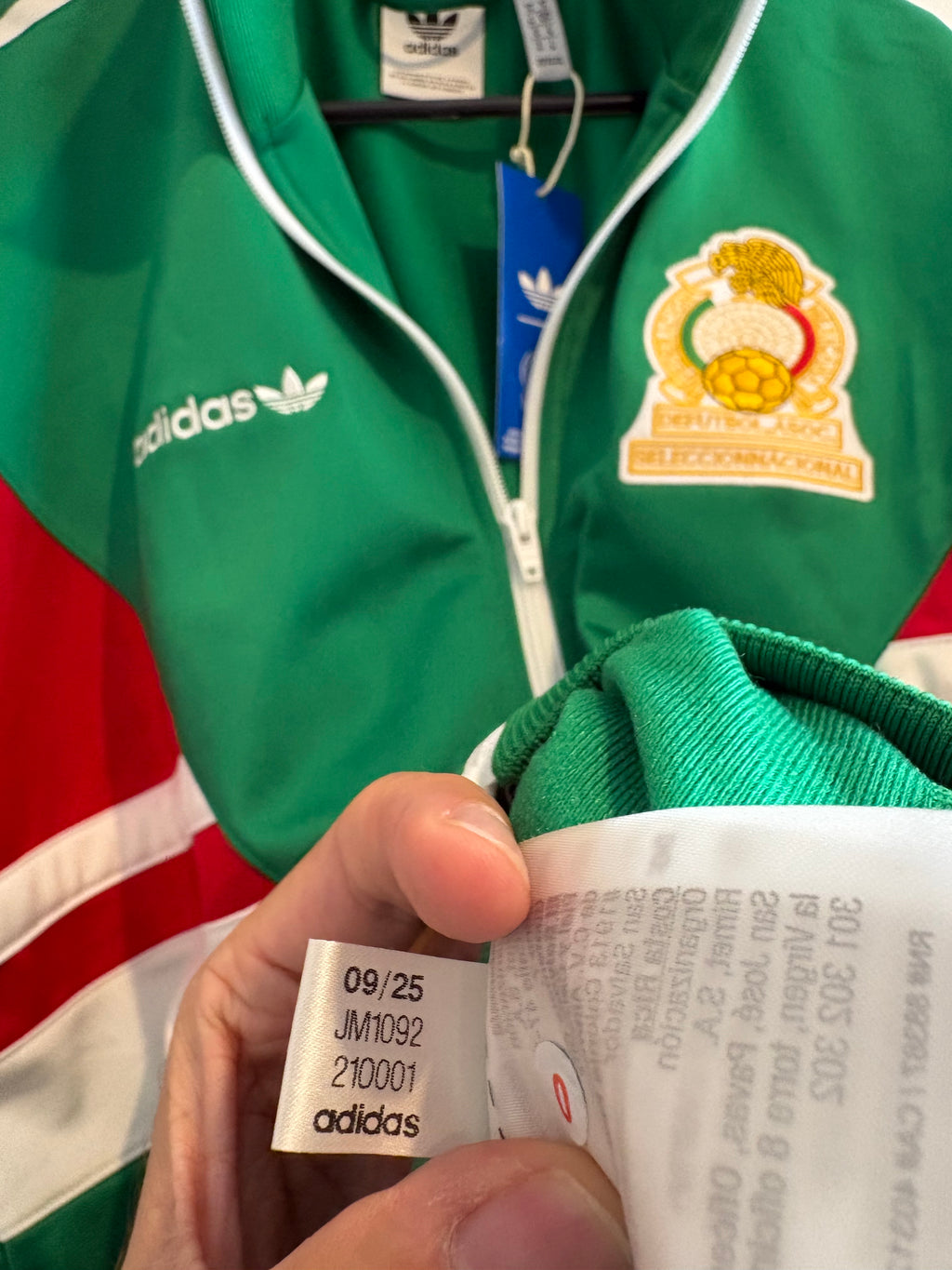 Chamarra Selección Nacional de México 1986